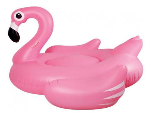 Boia Inflável Especial Gigante Flamingo Rosa Belfix