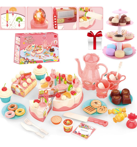 - Juguetes Para Tartas Infantiles Con Música Y Velas