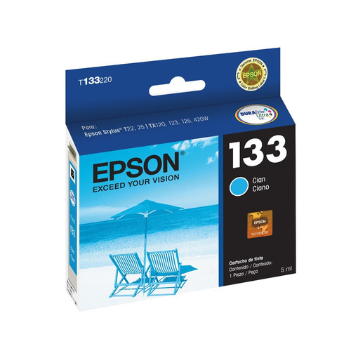 Epson Cartucho Cian T133220 - Mosca