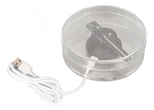 Ventilador Con Holograma 3d, 48 Led, Aplicación Wifi, Contro