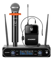Comprar Sistema De Microfone Sem Fio Aokeo, Microfone Sem Fio De Met