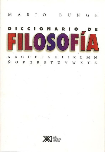 Libro Diccionario De Filosofía De Mario Bunge