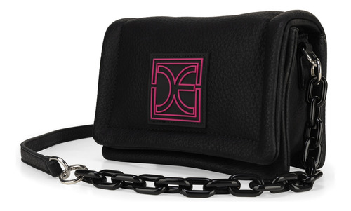 Bolsa Crossbody Cloe Joleti I Grande Color Negro