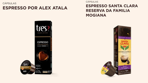 Cápsula Café Três Corações - Promoção - Kit C/ 100 Unidades
