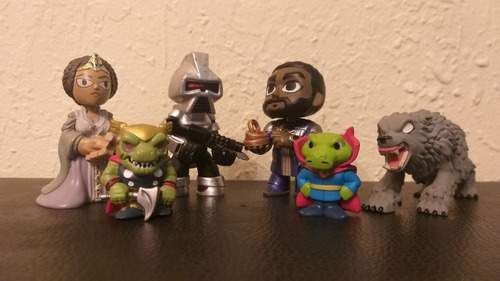 Lote De 6 Figuras Mini Funkos