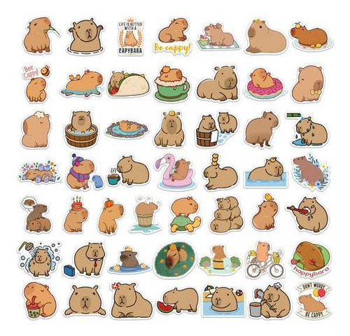 , 2 X 50 Uds. De Pegatinas De De Dibujos Animados,