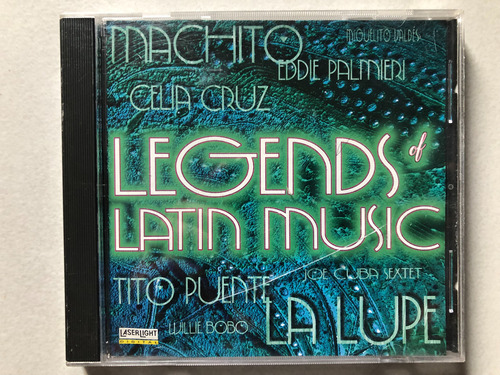 Cd Celia Cruz, E Palmieri - Legends Of Latin Music. Salsa