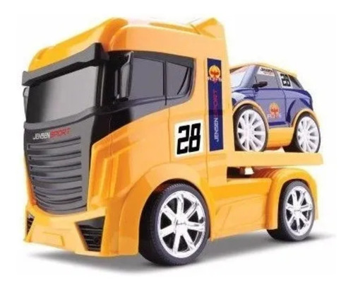 Camion Remolque C/auto Next Race Vs Colores Mundotoys Full