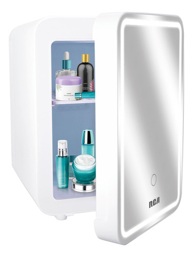 Rca Mini Refrigerador Con Espejo Rc-4e Color Blanco