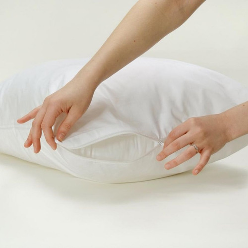 Imagen 3 de 3 de 6 Almohadas Hotel Silicona Suave Promoción+funda Cremallera