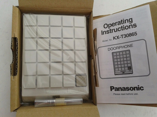 Imagen 1 de 1 de Kx-t30865 Portero Para Centrales Panasonic Doorphone