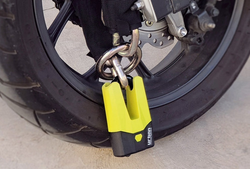 Imagen 4 de 7 de Tranca De Disco, Candado Para Moto U9dy Urban Europeo