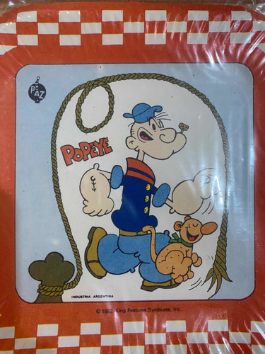 Set De 6 Platos De Cotillon Popeye