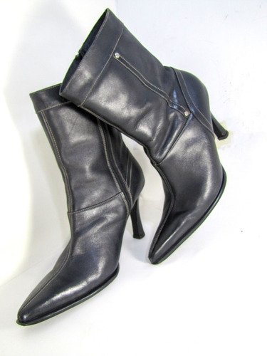 Botas Zapatos Bata Cuero Talla 38 Elegantes