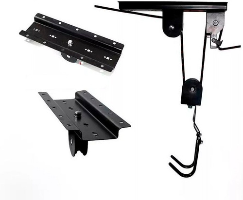 Imagen 3 de 10 de Soporte Gancho Porta Kayak Bicicleta Colgar Reforzado Techo