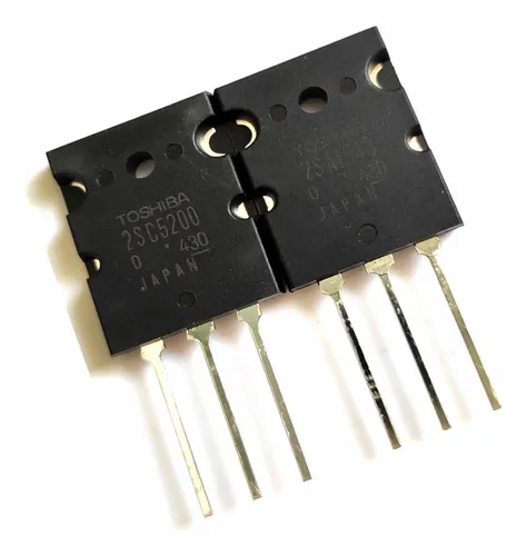 Kit Transitor Original Pnp Npn 2sa1943 2sc5200 Cat Hfe O Cc | MercadoLibre