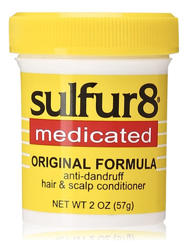 Acondicionador Sulfur8 Medicado Regular, Fórmula Anticaspa.