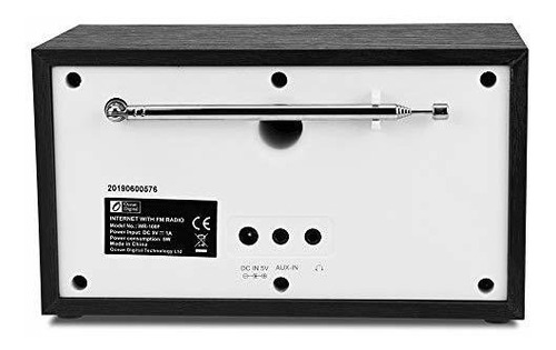 Imagen 5 de 7 de Ocean Digital Wr100fx - Radio X Internet Con Bluetooth Negr