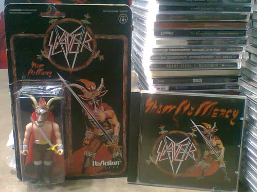 Lote Slayer Muñeco Minotaur Reaction + Cd Show No Mercy Kxz