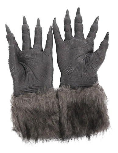 5 Guantes De Disfraz De Hombre Lobo Accesorio De Disfraz De
