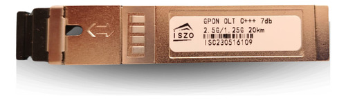 Gpon Sfp Para Olt C+++ Iszo 7db 2.5g / 1.25g 20km