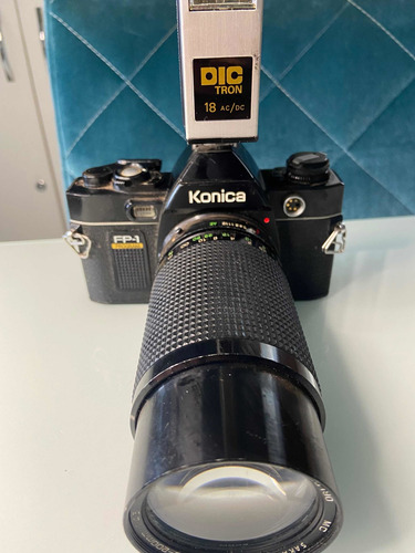 Câmera Fotográfica Konica Fp1 Program - Ac Oferta