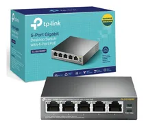 Comprar Switch Tp Link Tl Sg1005p 5 Puertos Gigabit + 4 Puertos Poe