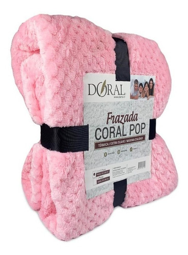 Frazada Térmica Coral Pop 2 Pl Doral