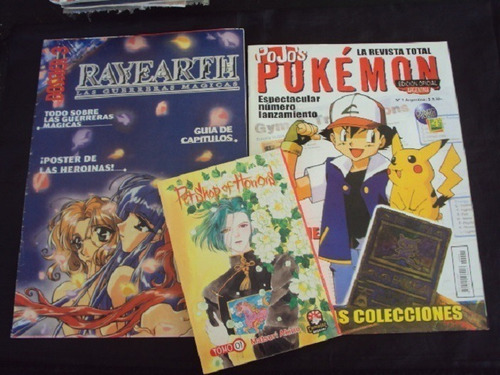 Lote De Mangas Y Revistas De Informacion De Manga Y Animee