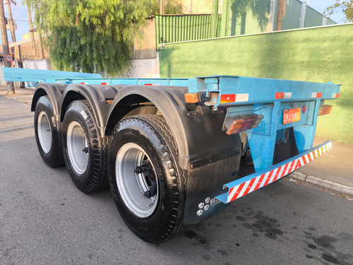 Carreta Porta Container 20 Pés C/ Pneus