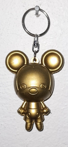 Llavero Mickey Mouse Dorado Disney 