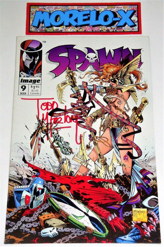 Spawn #9- Key Issue- Firmada Por Mc Farlane- C O A- Ingles