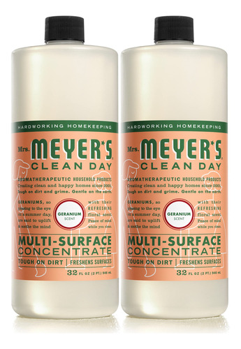 Mrs. Meyer's Clean Day - Limpiador Concentrado Multisuperfi.