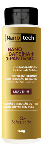 Leave In Finalizador Brilho E Crescimento Cafeína Dpantenol