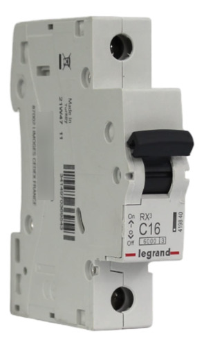 Interruptor Automático 1p 16a 6ka Rx3 Legrand  419840
