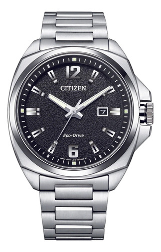 Citizen Aw1720-51e Endicott Para Hombre, Esfera Negra, Acero