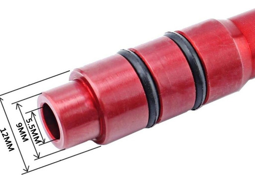 Adaptador Cubo De Eixo Passante De Bicicleta De 2 Piezas