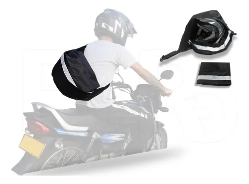 Bolsa de asiento para motocicleta, doble uso, impermeable, bolsa de  almacenamiento, bolsa para guardar el casco