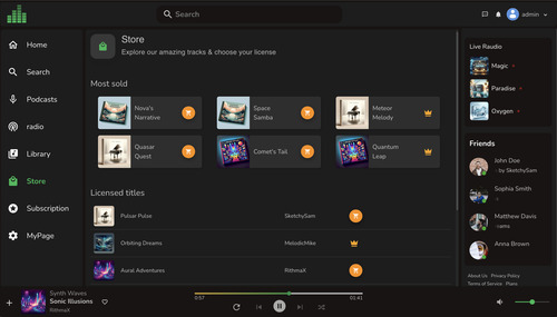 Script Php - Site De Streaming De Música, Podcast E Rádio.