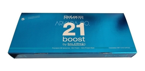 Kit Salerm 21 Ampolletas + Shampoo 1lt + Acondicionador 1lt