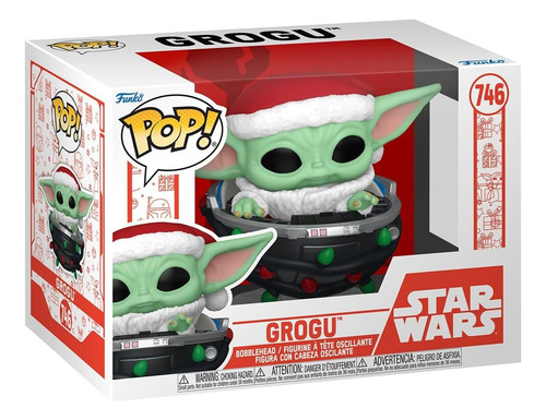Funko Pop! Star Wars 746 Grogu Navideño