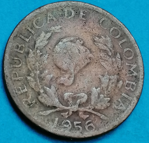 Colombia Moneda 5 Centavos 1956