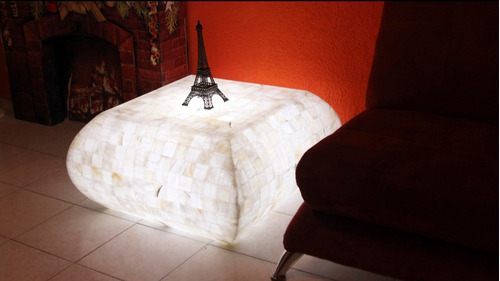 Mesa Comedor (fabricada En Ónix) Con Iluminación