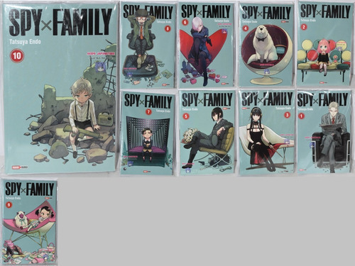 Spy X Family, De Tatsuya End. Editorial Panini, Tapa Blanda En Español, 2022