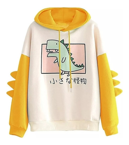 Sudadera Kawaii De Dibujos Animados Dinosaurio Sudaderas