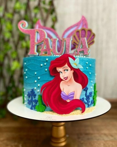 Tortas Ariel Sirenita Princesas Disney - Pedido Express!!