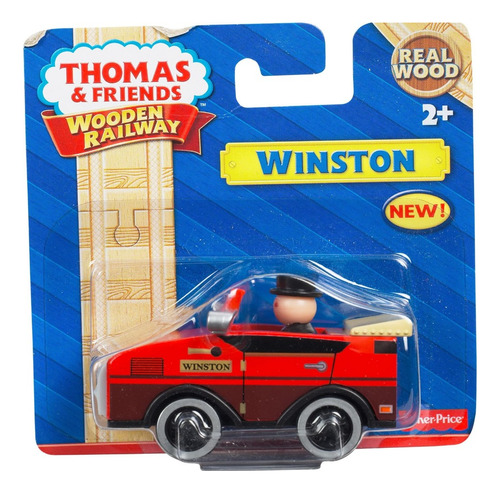 Fisher-price Thomas El Tren Ferrocarril De Madera Winston.