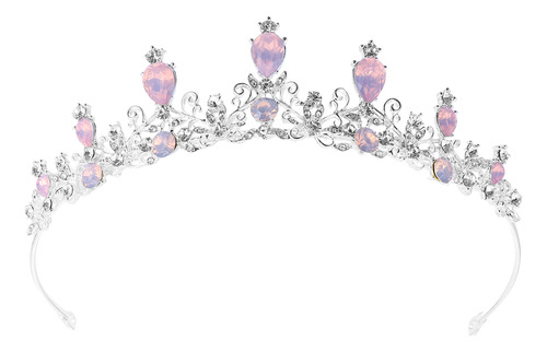Vestido Crown Bridal Con Estampado De Diamantes De Imitación