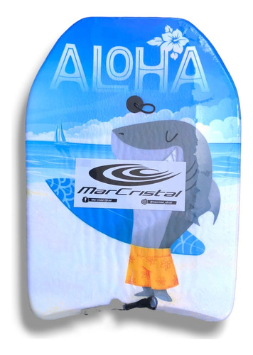 Tabla De Barrenar Bodyboard Forrado Chico Mar Cristal