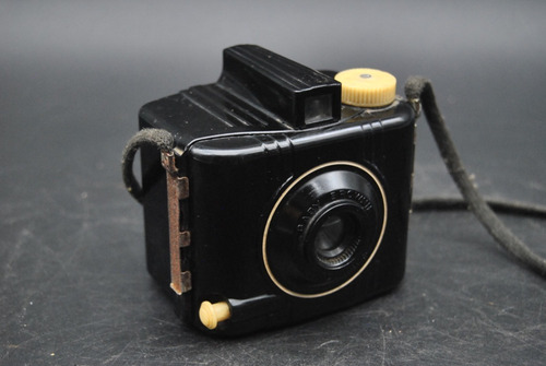 Antigua Cámara De Fotos Kodak Baby Brownie Vintage Vieja